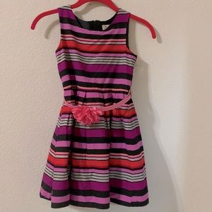 The Children’s Place Multicolored 100% cotton A-line Dress for Girls SZ 6X/7